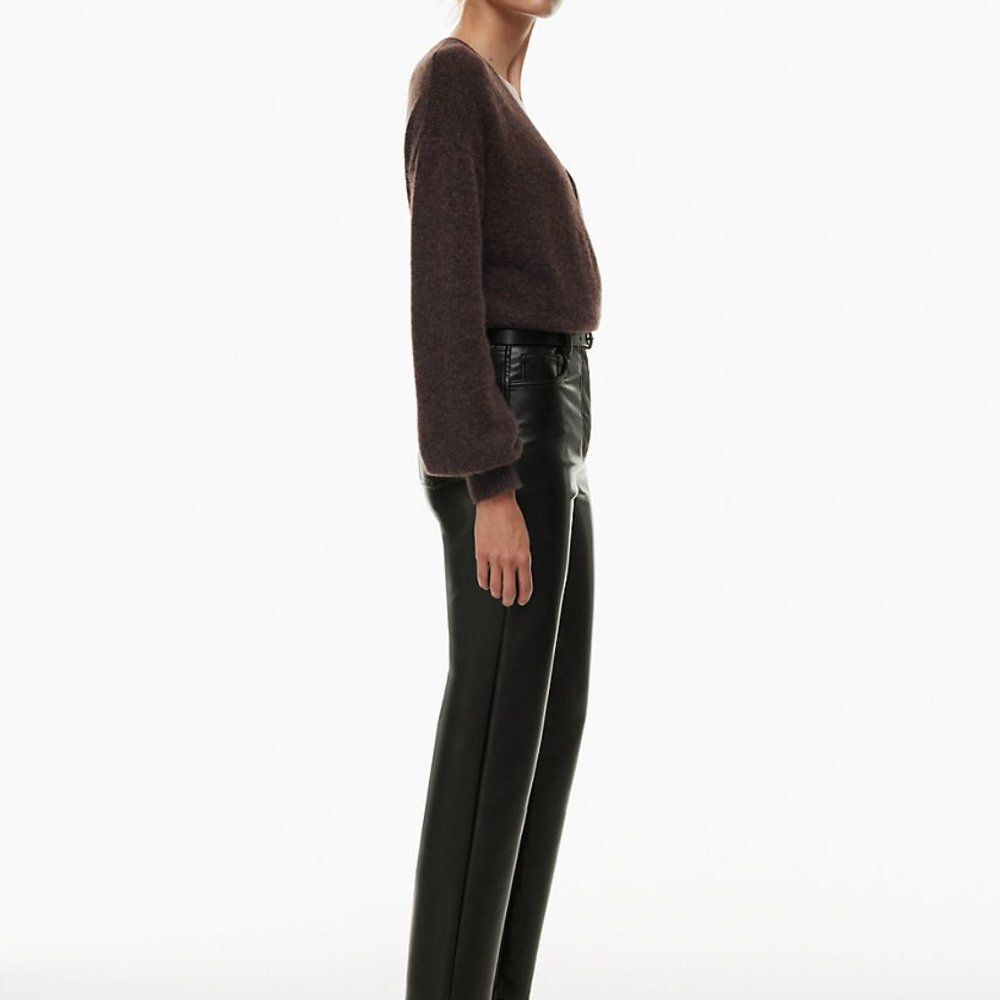 ARITZIA Wilfred Melina Vegan Leather Pant - Picture 3 of 8